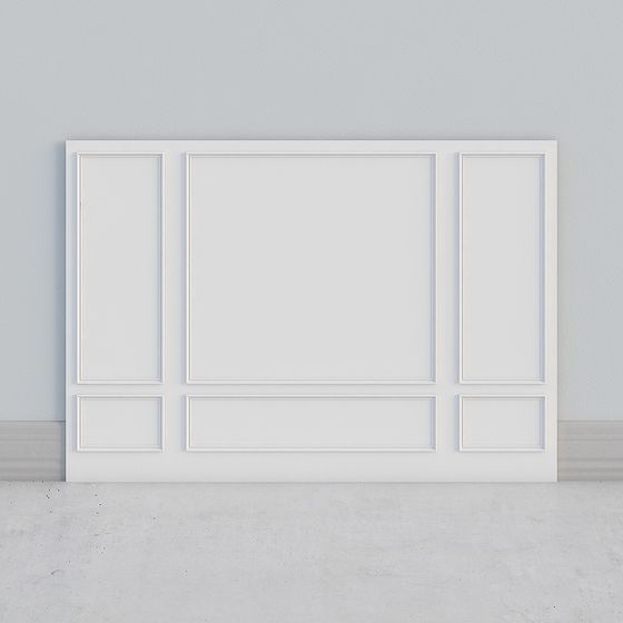 Minimalist Wall Panel 3D model