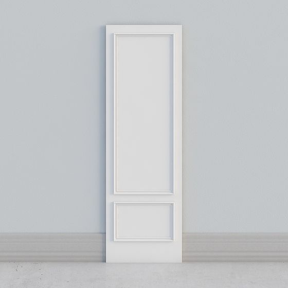 Stylish 3D Door Panel Model for Creative Spaces