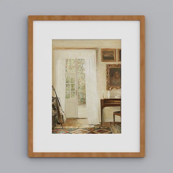 Classical Music Room 3D model