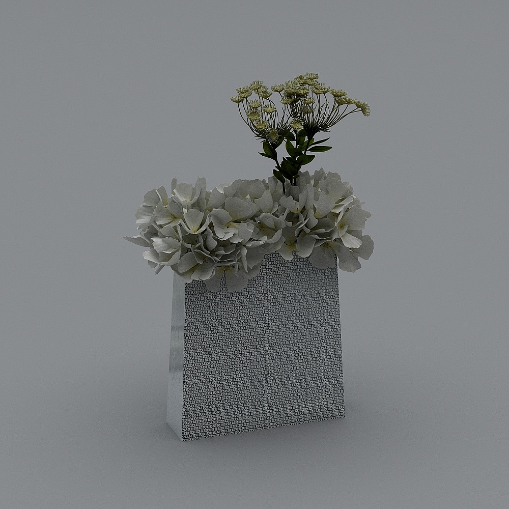 Vase en Verre Clair Moderne Simple 6