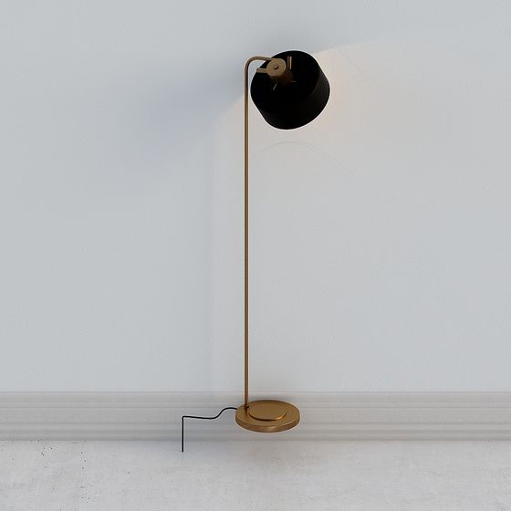 Art Deco Floor Lamp 3D model