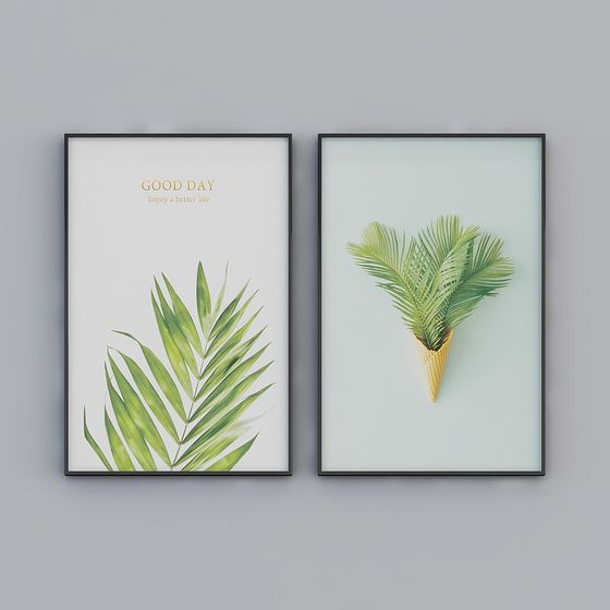 Summer Breeze Low-poly 3D Model