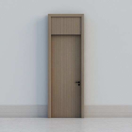 Modern Earth Color 3m Door Height 2 3D Model