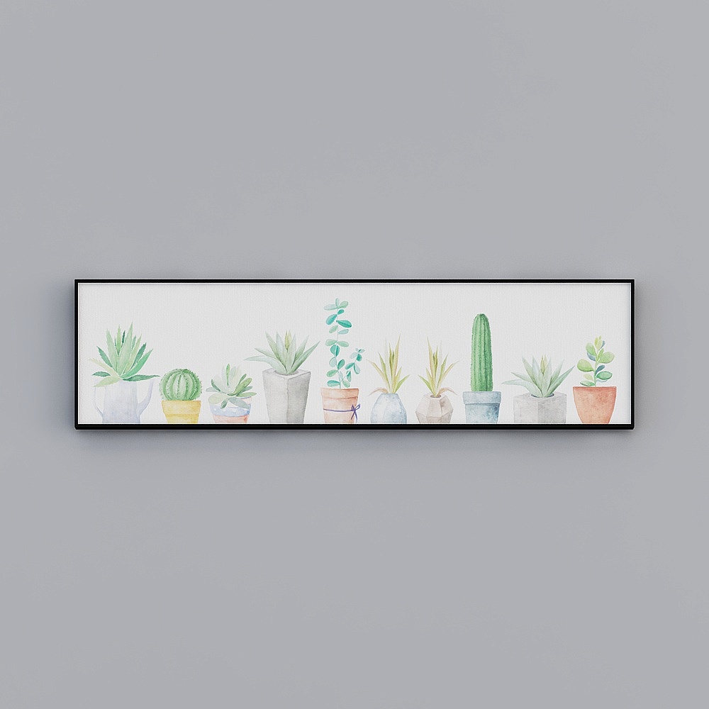 Sevio -Nordic Style-AA-1929-Plant Floral Decorative Painting