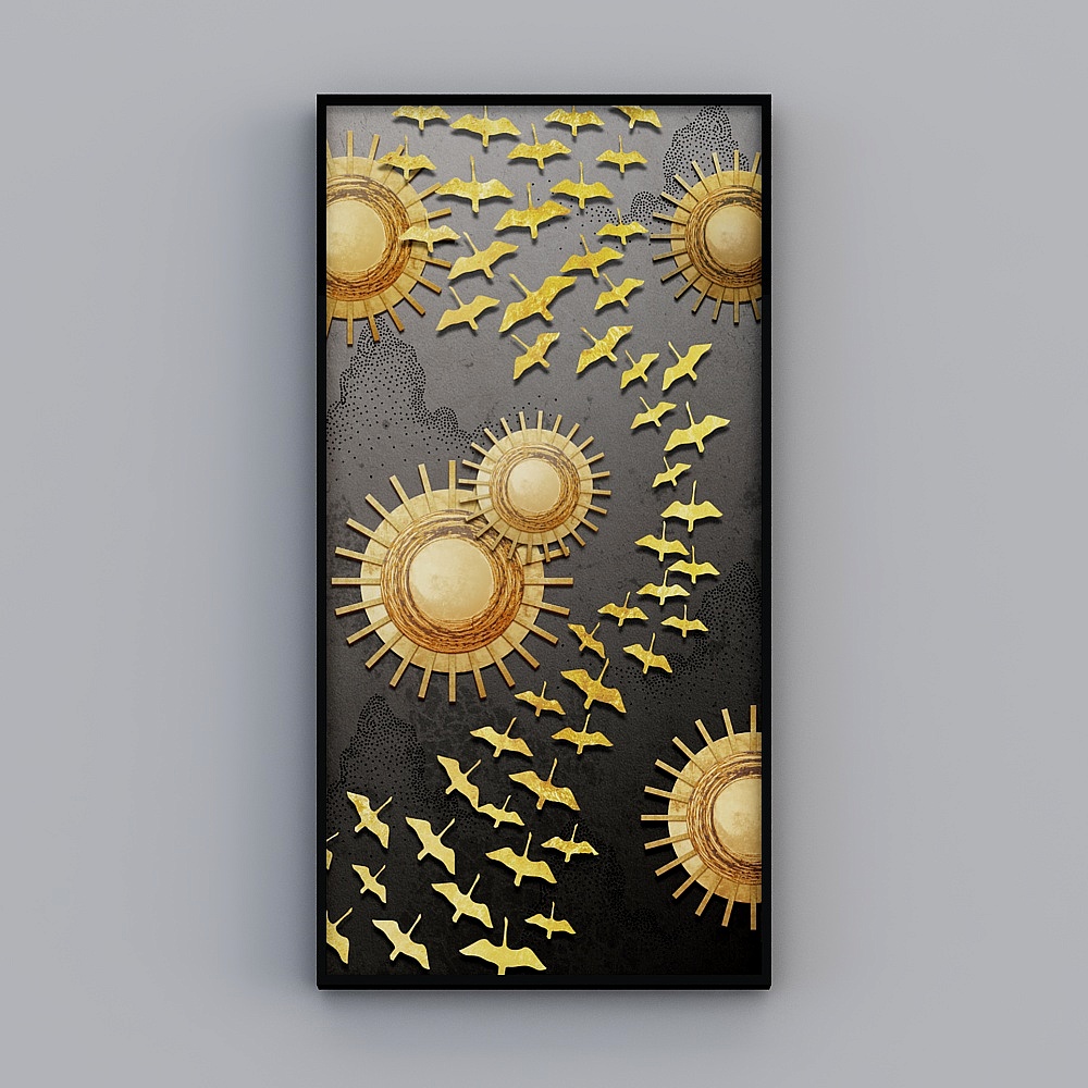 Sevio - New Chinese -LB73072-21036 - Decorative Painting