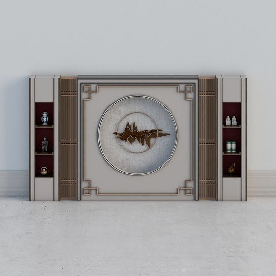 Eastern Rhythm Screen 3D model