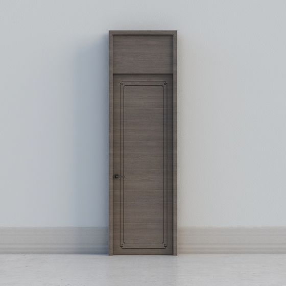 Wooden Door Classic 3D model
