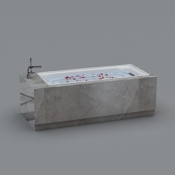 Modern Bathtubs,Gray