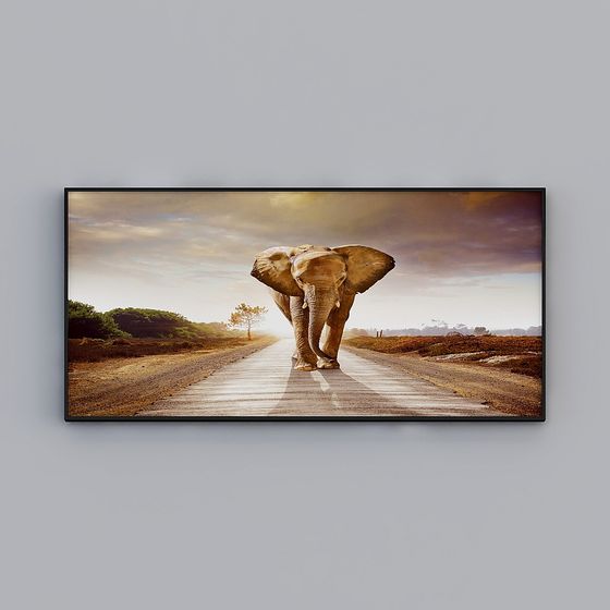 Desert-Crossing Elephant 3D model