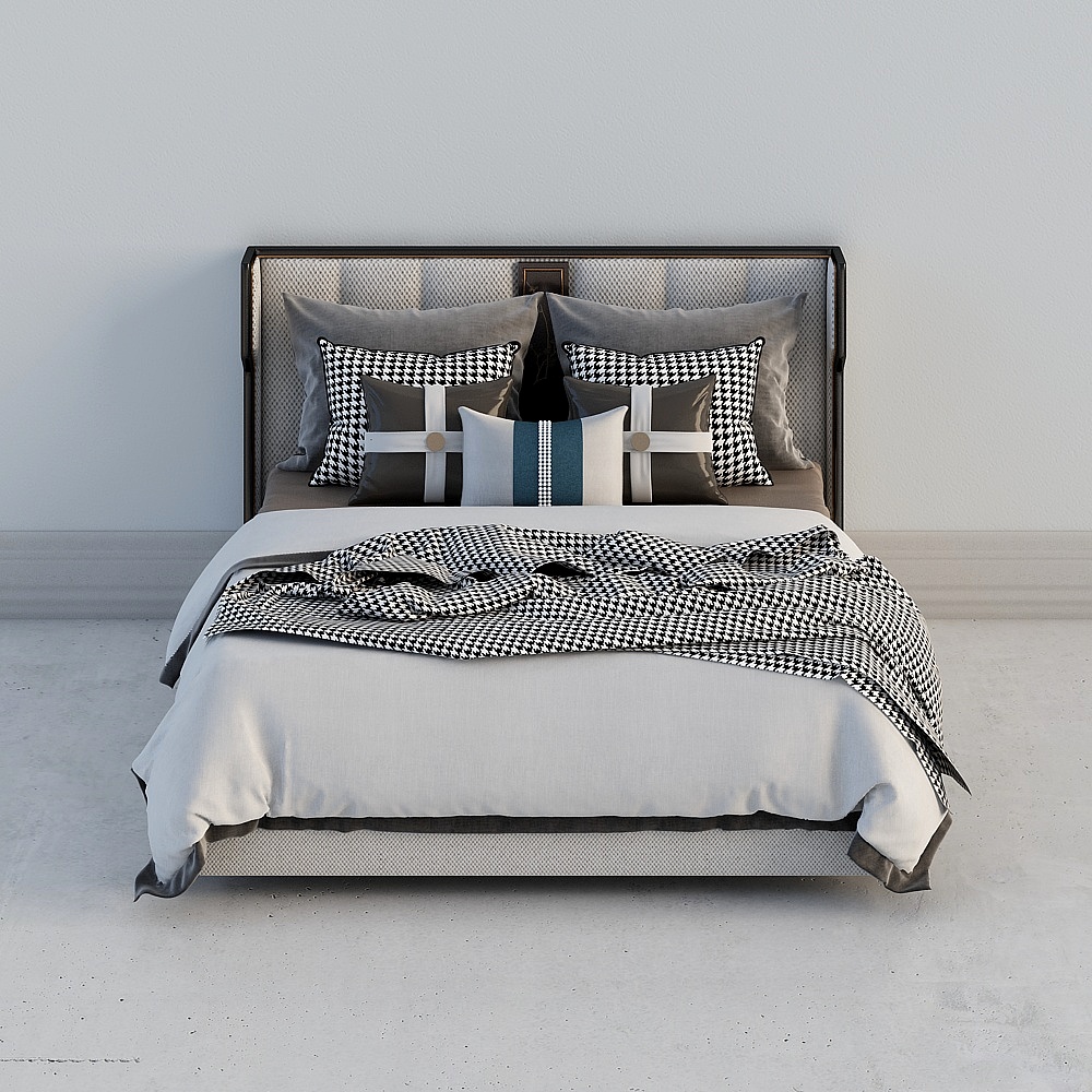 Urban Bedroom Dream 3D model