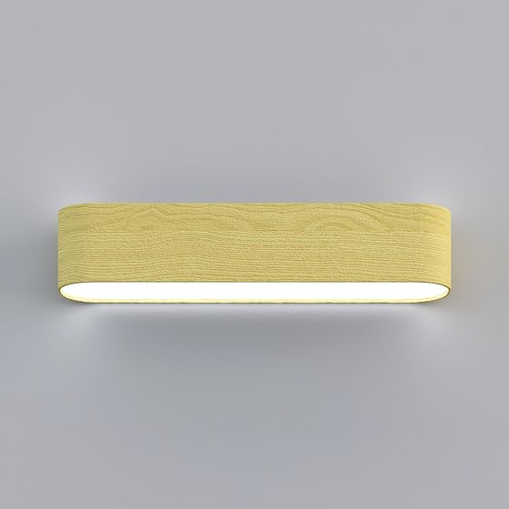 Soft Light Strip 3D model for Modern Interiors