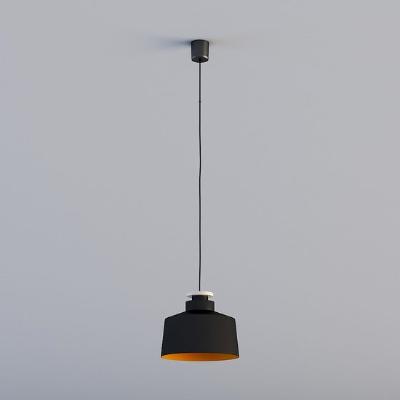 Modern Minimalist Pendant Light 3D model