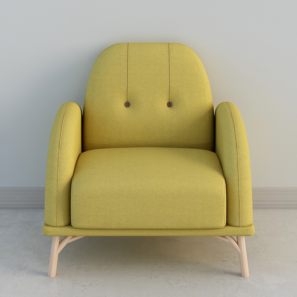 Little playful sofa one person ginger