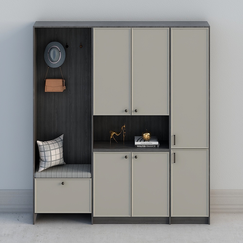 Tủ giày tối giản hiện đại