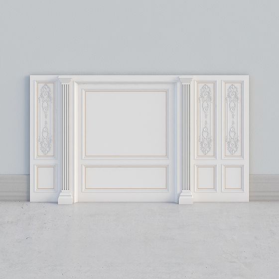 Elegant Panel 3D Model for Modern Design