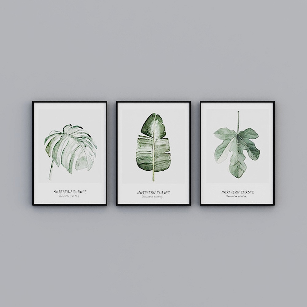 ภาพวาดตกแต่งนอร์ดิก 2