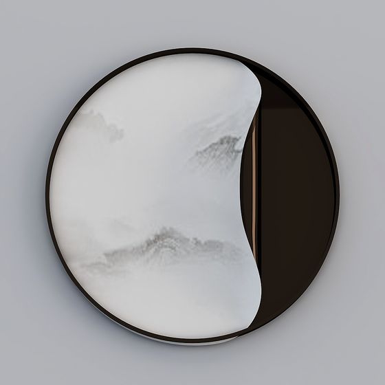 Yin-Yang Mirror 3D model