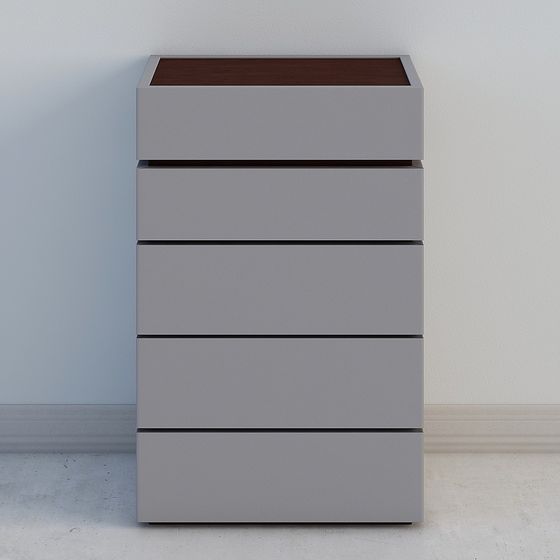 Urban Storage Cabinet 3D model