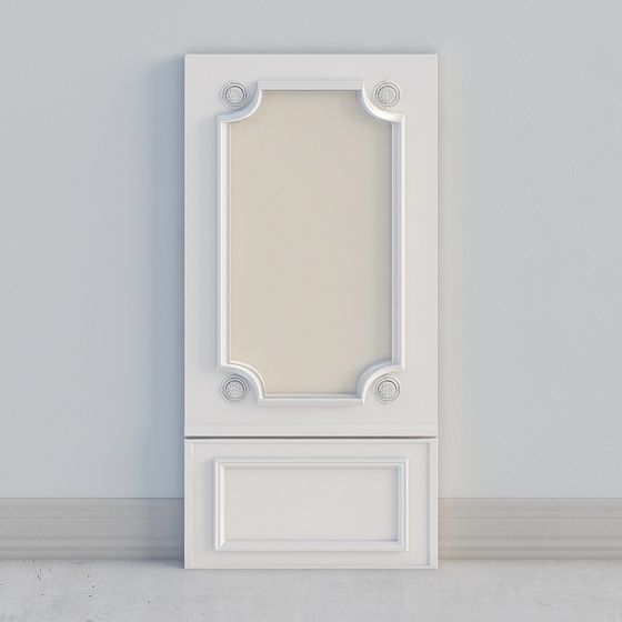 Elegant 3D Model Door Panel for Stylish Interiors