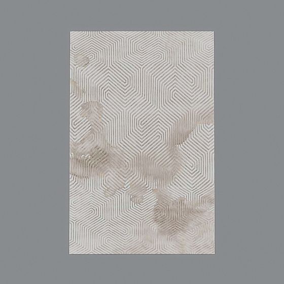 Maze Rug 3D Model for Modern Interior Design