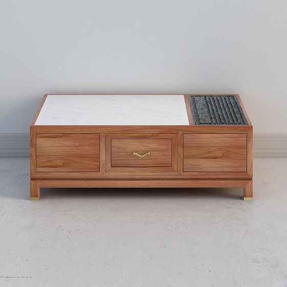 Stylish Urban Coffee Table 3D model for Modern Interiors