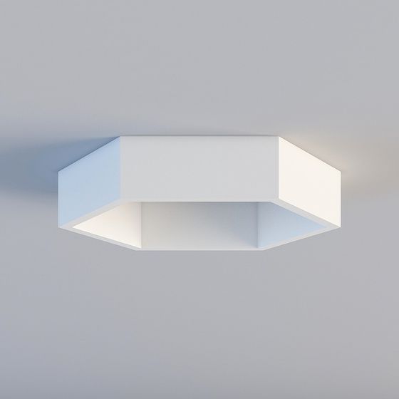 Geometric Light Fixture 3D model