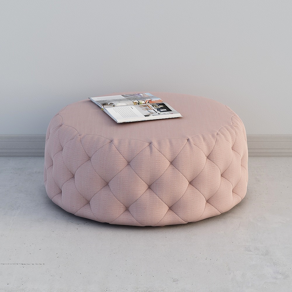 Round single sofa