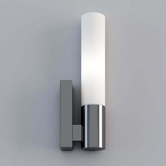 Elegant Minimalist Wall Lamp 3D model
