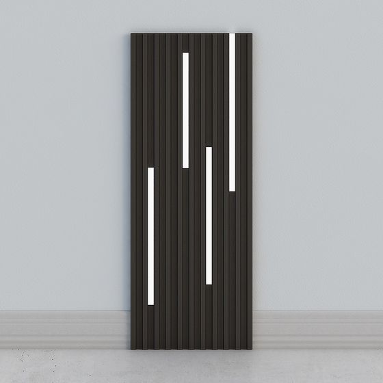 Stripe Light Shadow Door 3D model