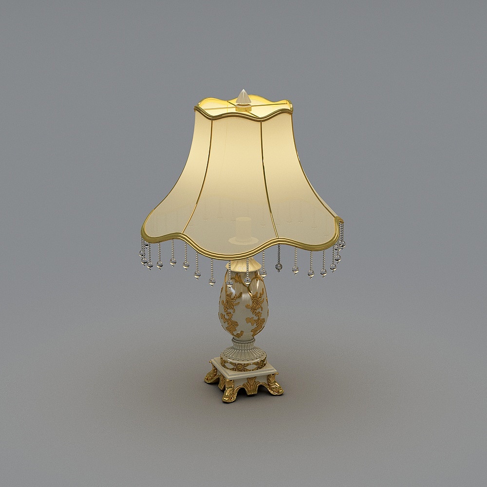 โคมไฟโต๊ะแบบยุโรป