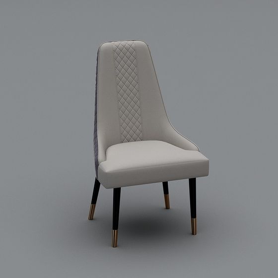 Elegant Armchair 3D model for Modern Interiors