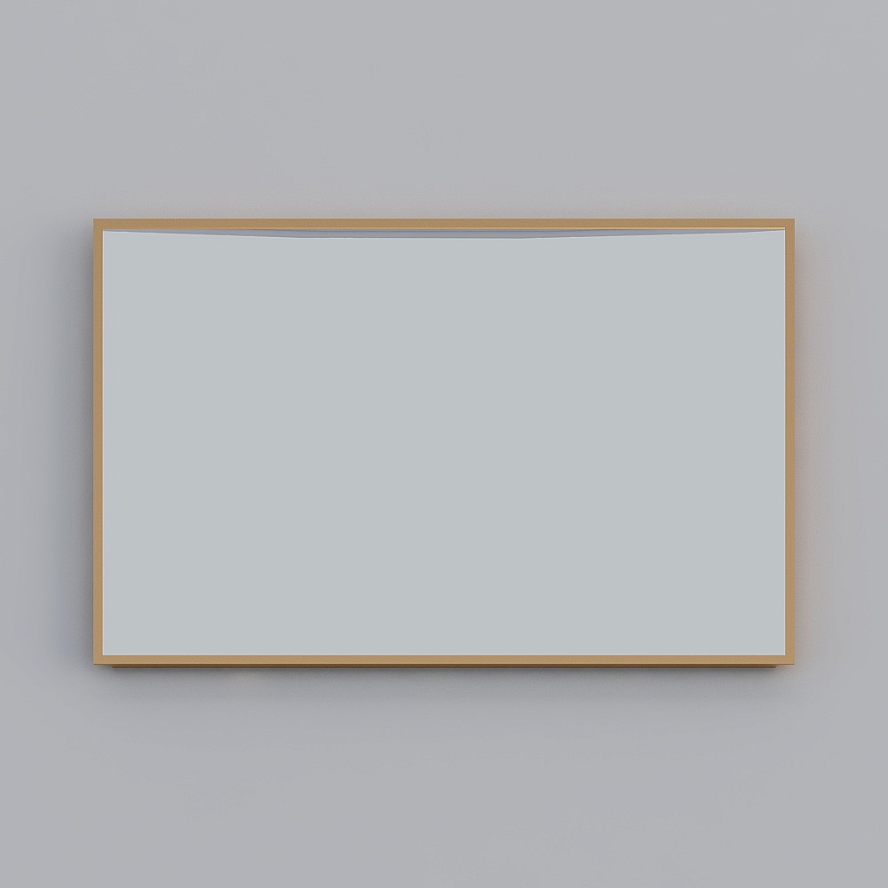 Miroir de salle de bain au sol