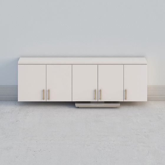 Urban Elegance Media Console 3D model