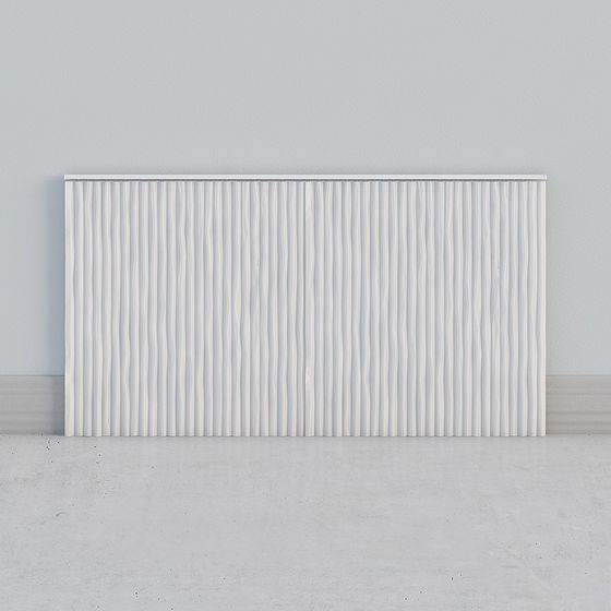 Ripple Screen 3D model for Modern Aesthetics