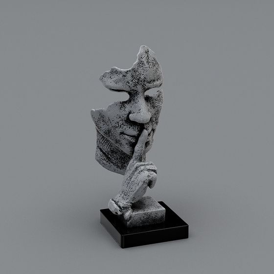 The Thinker 3D Model - Premium Quality Sculpture