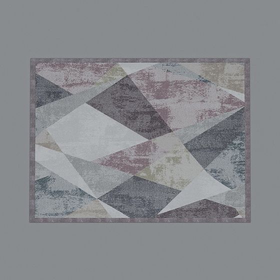 Abstract Geometric Dream 3D model Carpet