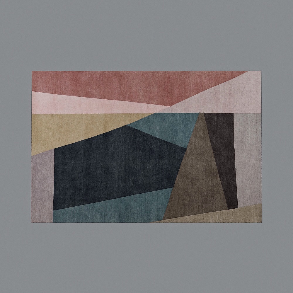 Abstract Puzzle 3D Model for Modern Art