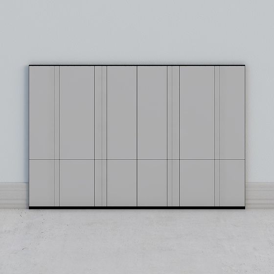 Urban Window Low Poly 3D model