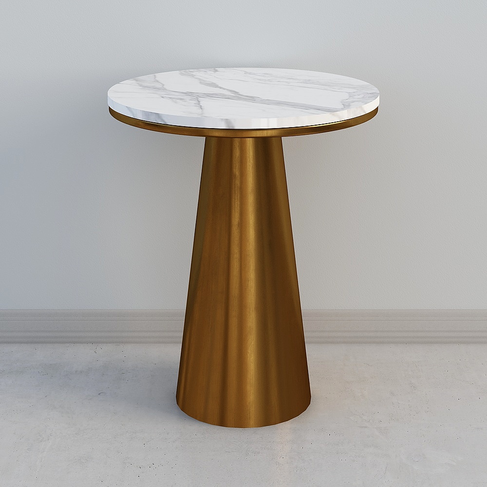 Elegant Round Table 3D model for Modern Aesthetics