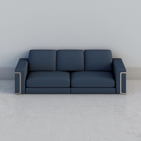 Urban Comfort 3D model Sofa for Modern Spaces