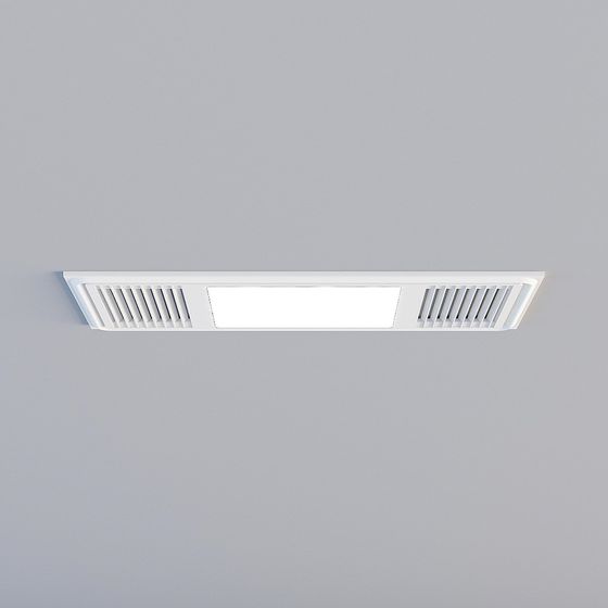 Minimalist Ceiling Vent 3D model