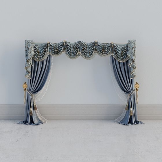 Royal Drapery Arch 3D model