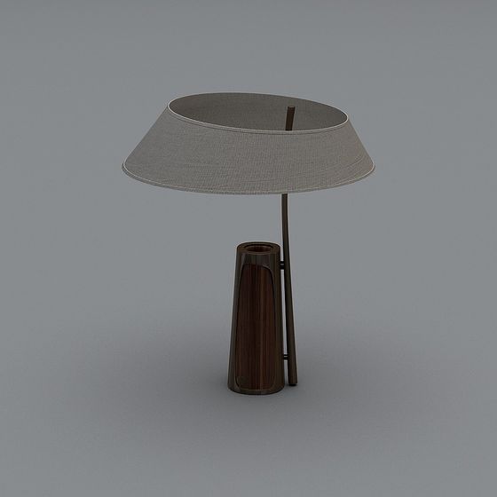 Modern Low-Polygon Table Lamp 3D model