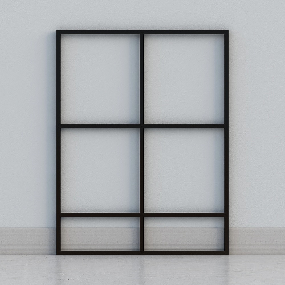 Industrial Style Window 3D model