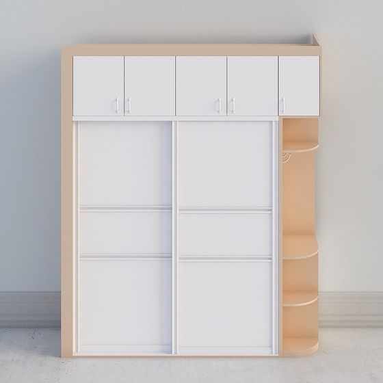 Urban Alley Storage Cabinet 3D model