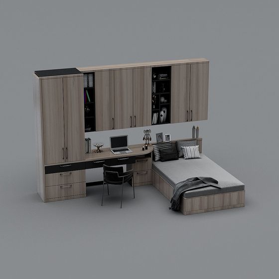 Urban Nook 3D model for Modern Spaces