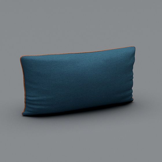 Elegant Low-Poly Pillow 3D Model for Stylish Spaces