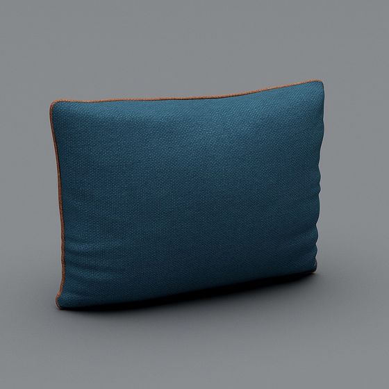 Cozy Cushion 3D model for Comfortable Spaces