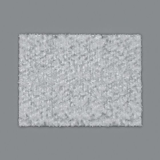 Fuzzy Rug 3D model for Contemporary Spaces