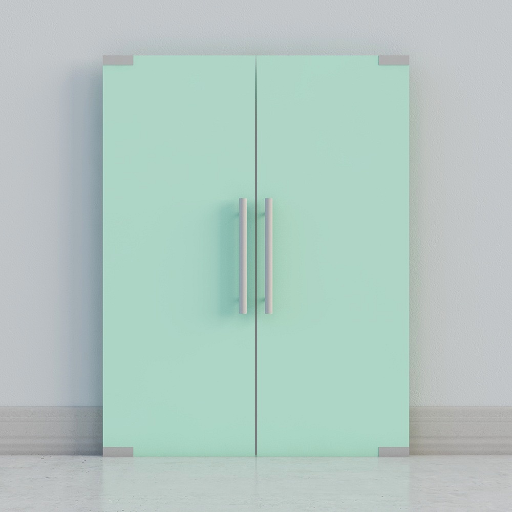 Mint Door 3D model
